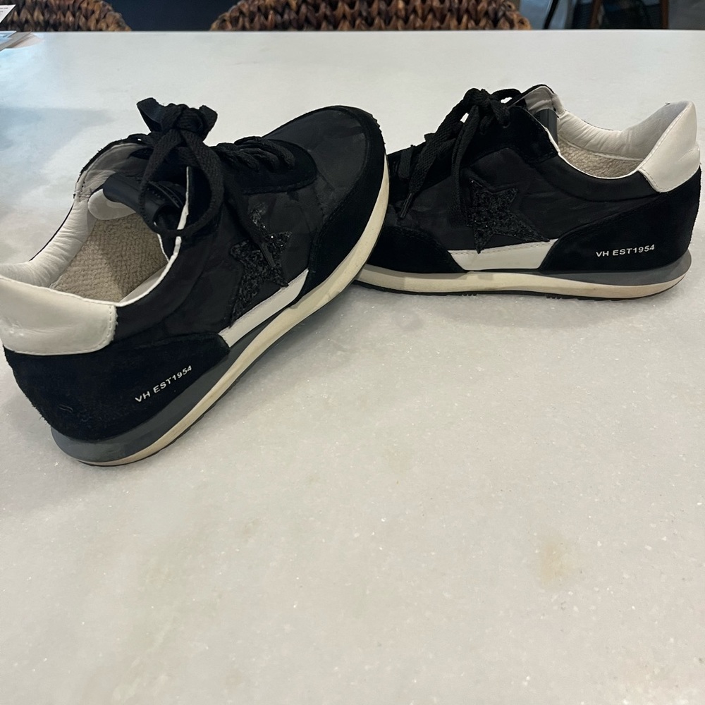 Vintage Havana rock black camo sneaker, 8.5